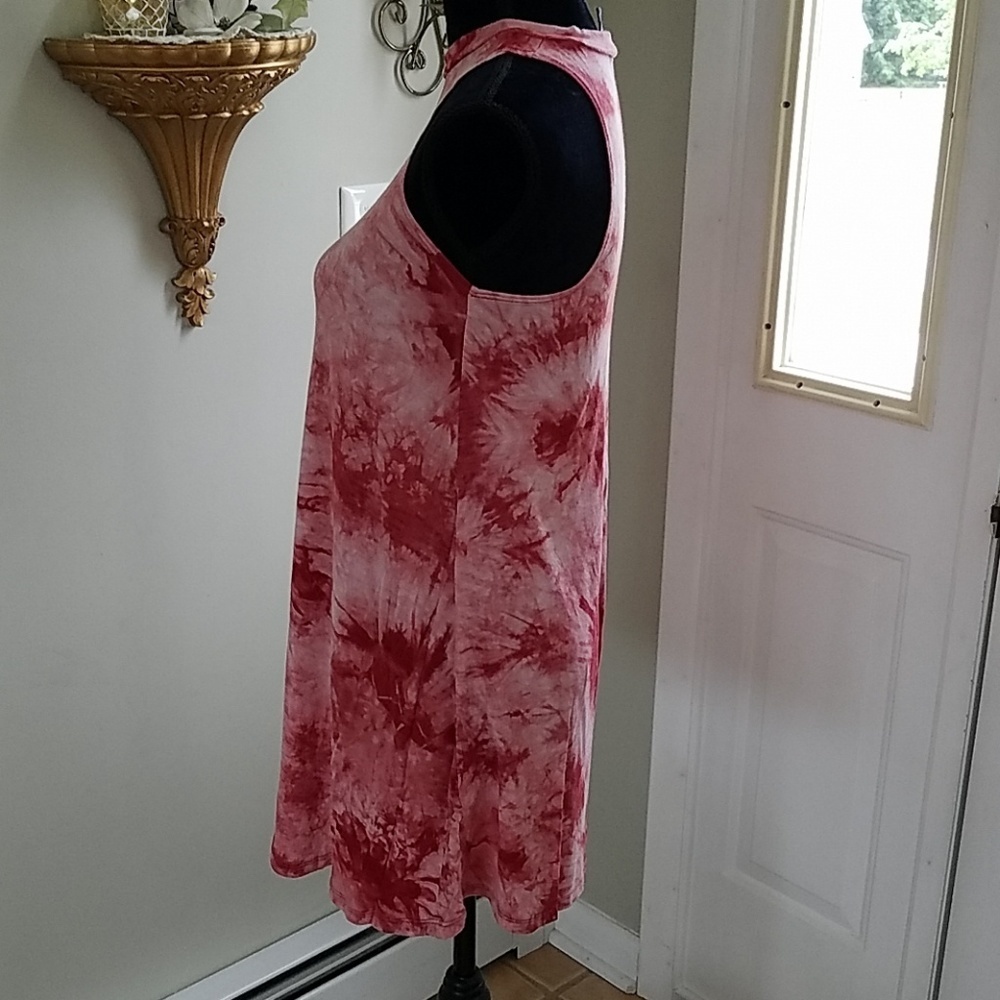 Tie dye dress, XS rayon - Picture 2 of 4